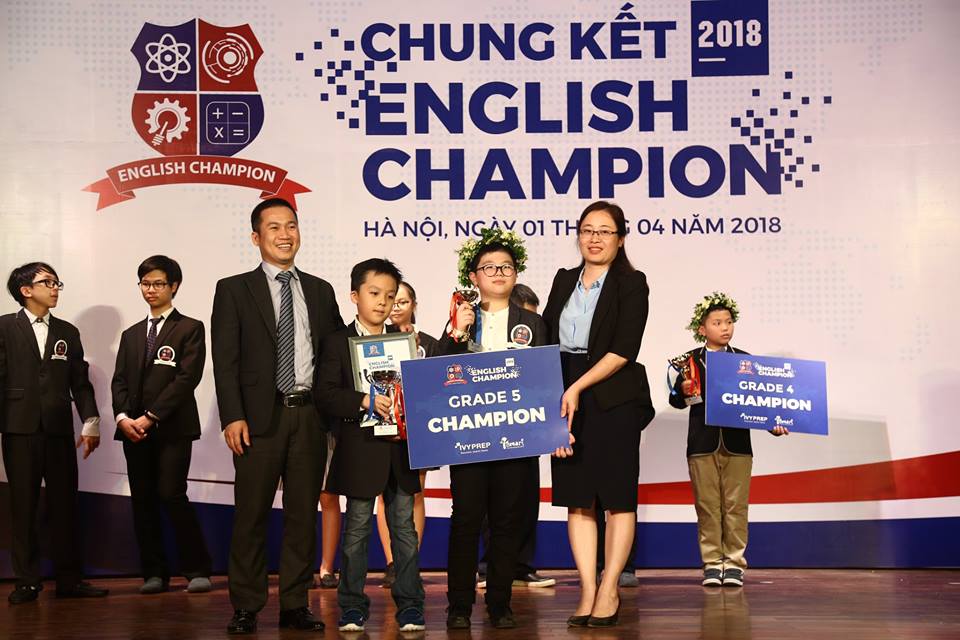 Tô Anh Minh giành cúp vô địch toàn quốc  English Champion 2018