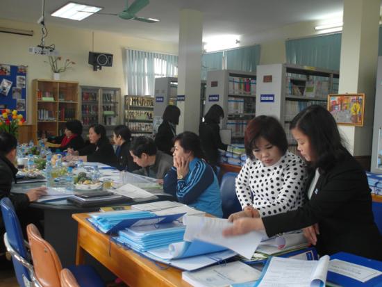 Phòng GD&ĐT kiểm tra chuyên ngành Trường Tiểu học Nguyễn Siêu