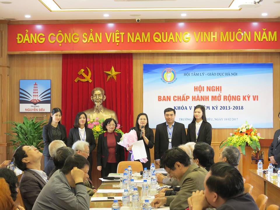 Thành lập Chi hội Tâm lí giáo dục Trường Nguyễn Siêu