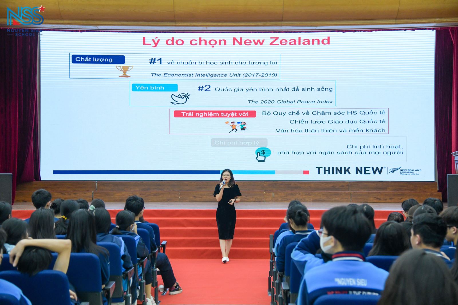 Những chia sẻ thú vị từ hội thảo Học bổng Chính phủ New Zealand
