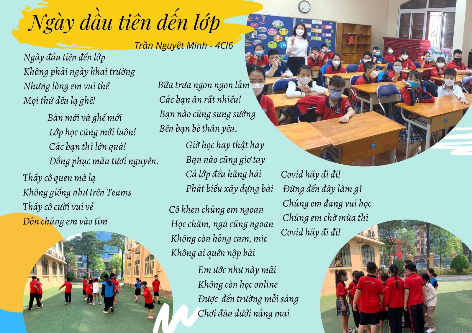 Nguyễn Siêu School (Hanoi, Vietnam) - Bài thơ về \