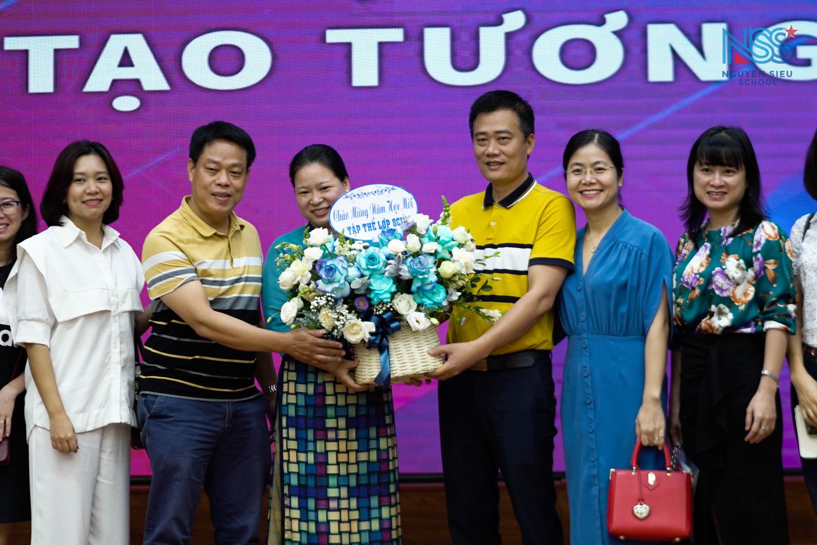 Trường THCS Nguyễn Siêu tổ chức buổi gặp mặt định hướng đầu năm