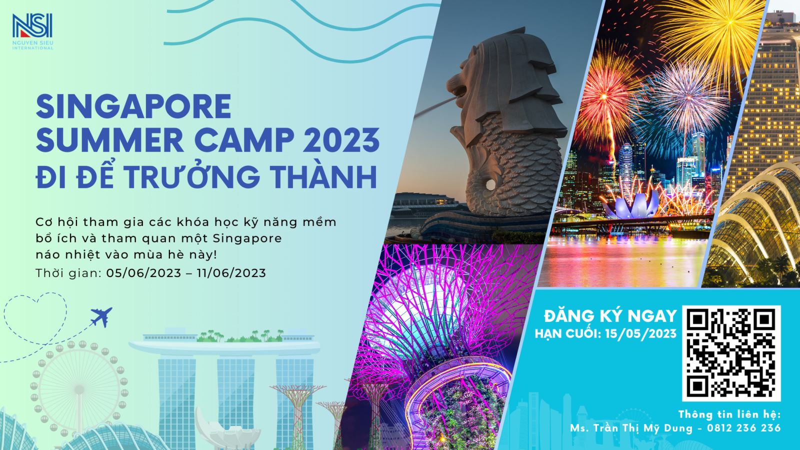 Summer Camp Singapore 2023 - Đi để trưởng thành