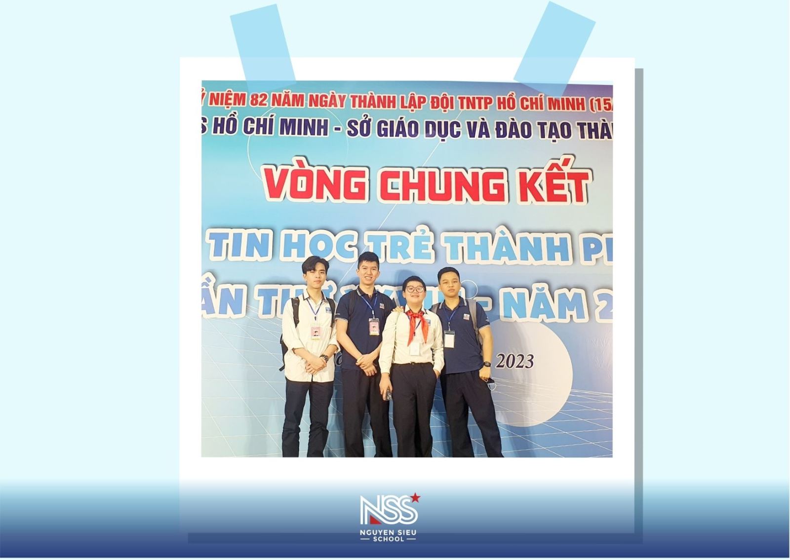 Giải Nhất Hội thi Tin học trẻ Thành phố Hà Nội gọi tên học sinh Nguyễn Siêu