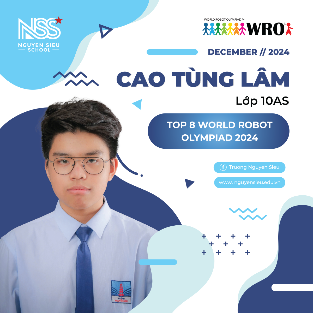 NSER GIÀNH TOP 8 WORLD ROBOT OLYMPIAD 2024 TẠI THỔ NHĨ KỲ