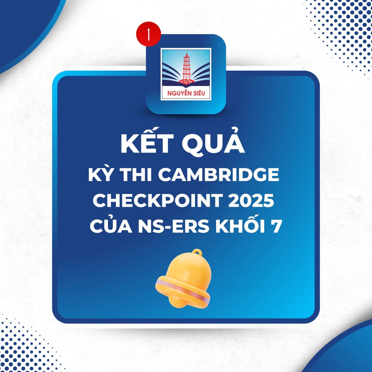 KỲ TÍCH: 100% NSERS THI CHECKPOINT 2025 ĐẠT OUTSTANDING - HIGH