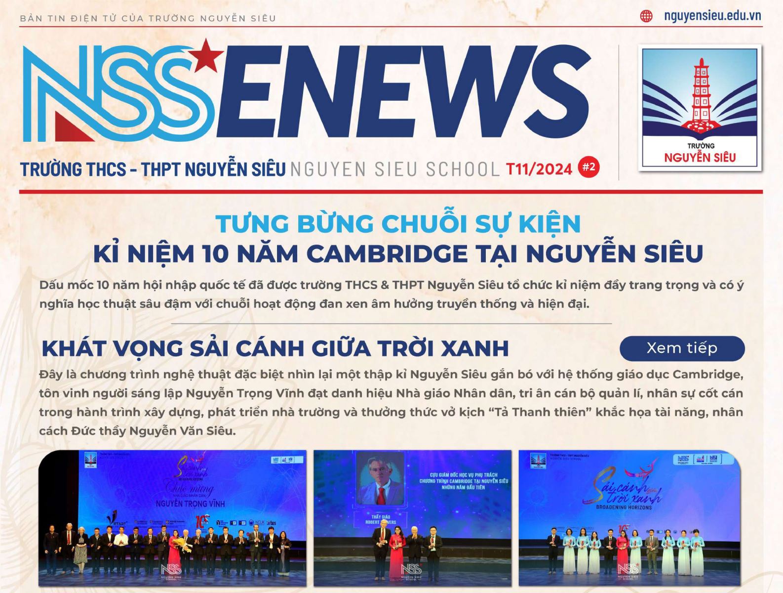 NSS eNEWS #7+8 (11/2024)