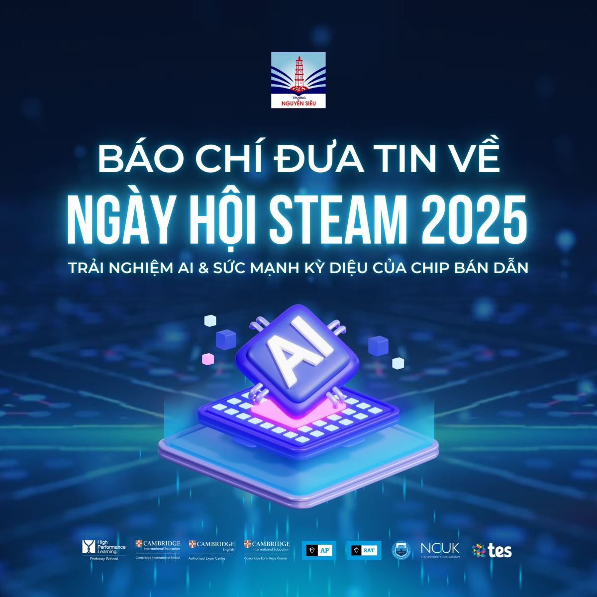 BÁO CHÍ VIẾT VỀ NGÀY HỘI STEAM 2025 TẠI NGUYỄN SIÊU