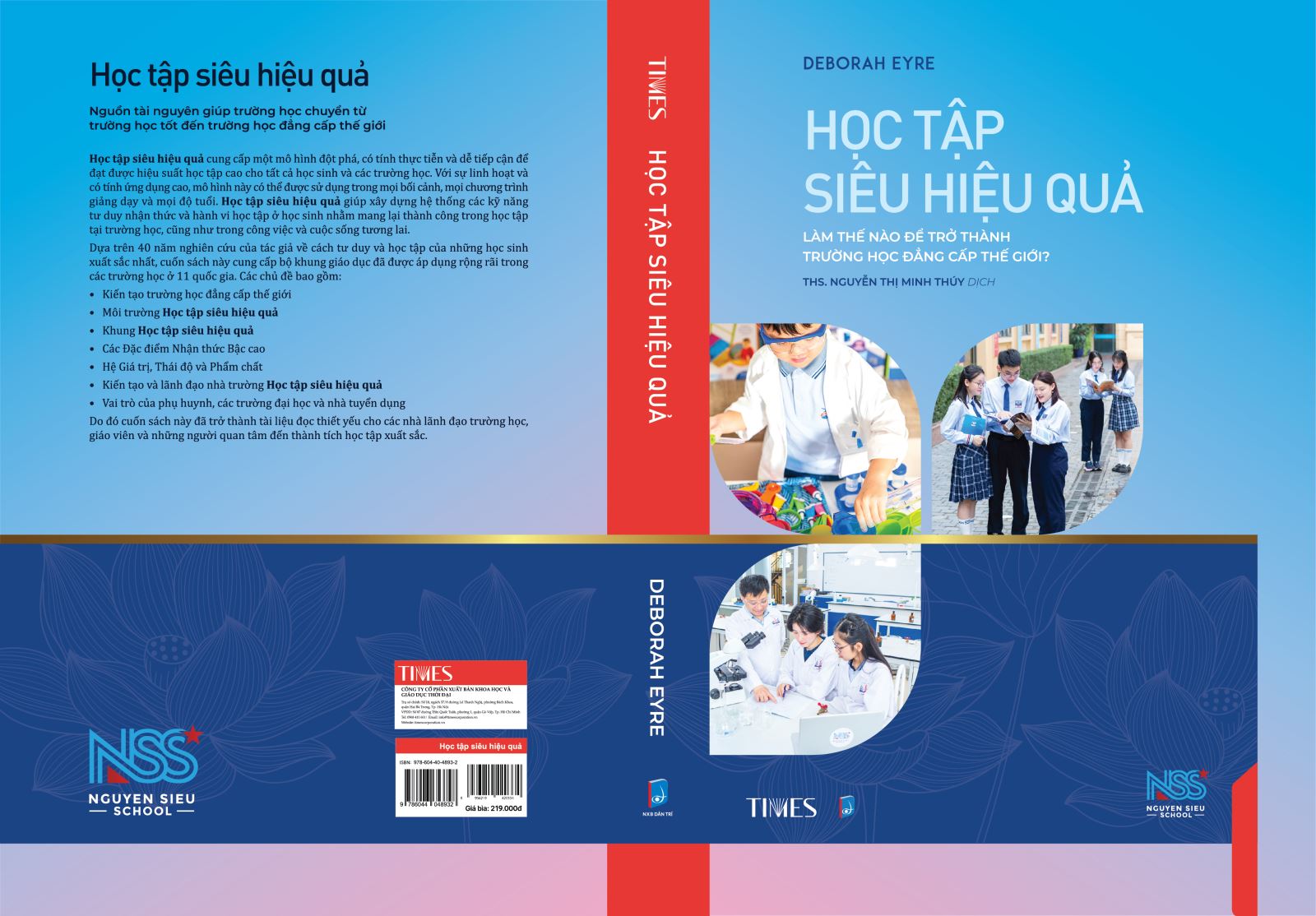 VÌ SAO HIỆU TRƯỞNG MINH THÚY CHUYỂN NGỮ CUỐN SÁCH "HỌC TẬP SIÊU HIỆU QUẢ..."?