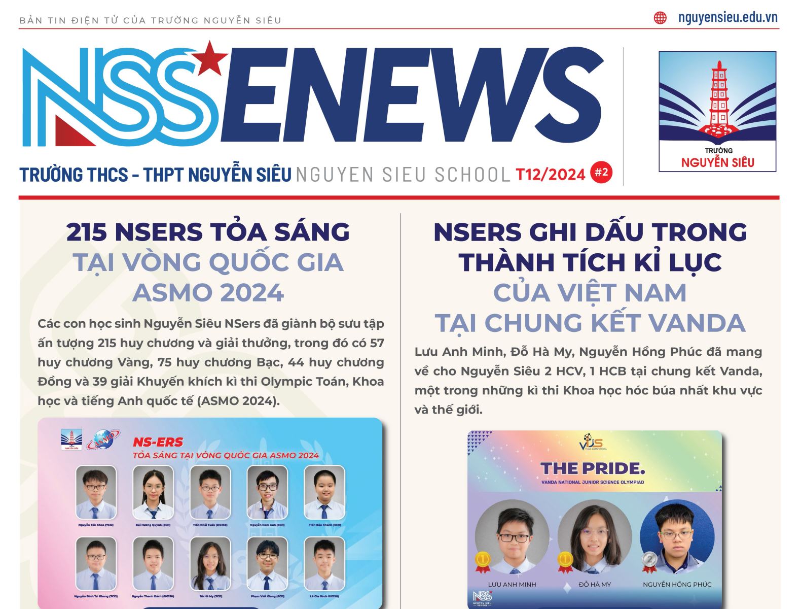 NSS eNEWS #10 (12/2024)