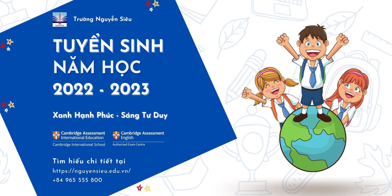 Nguyễn Siêu School (Hanoi, Vietnam) - Thông Tin Tuyển Sinh Năm Học 2022-2023