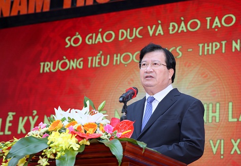 Phó Thủ tướng Trịnh Đình Dũng thăm Trường Nguyễn Siêu