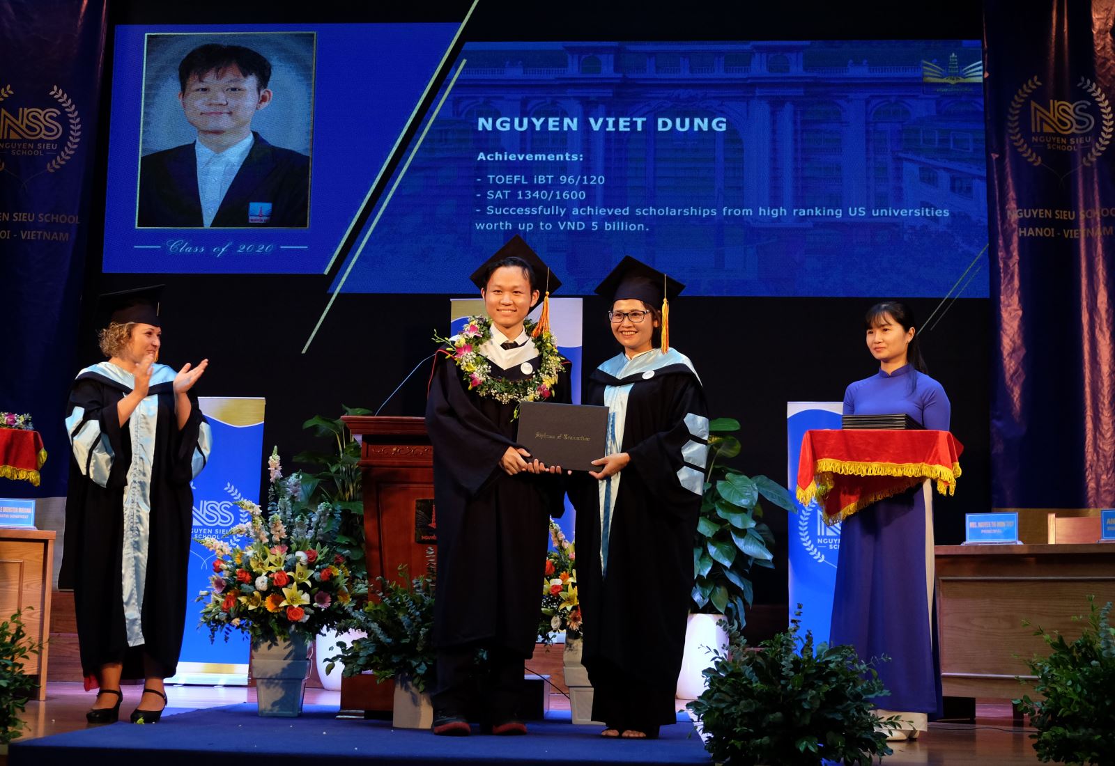 Điểm danh các "bến đỗ" Top đầu thế giới của học sinh Nguyễn Siêu