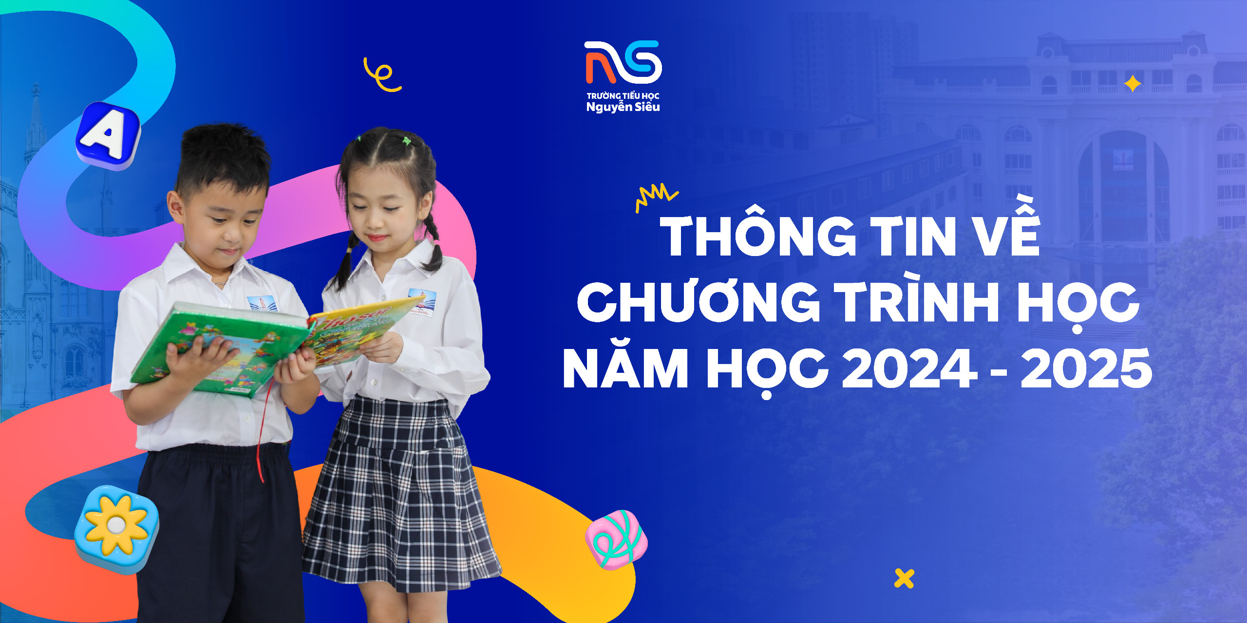 Thông tin về chương trình học năm học 2024-2025