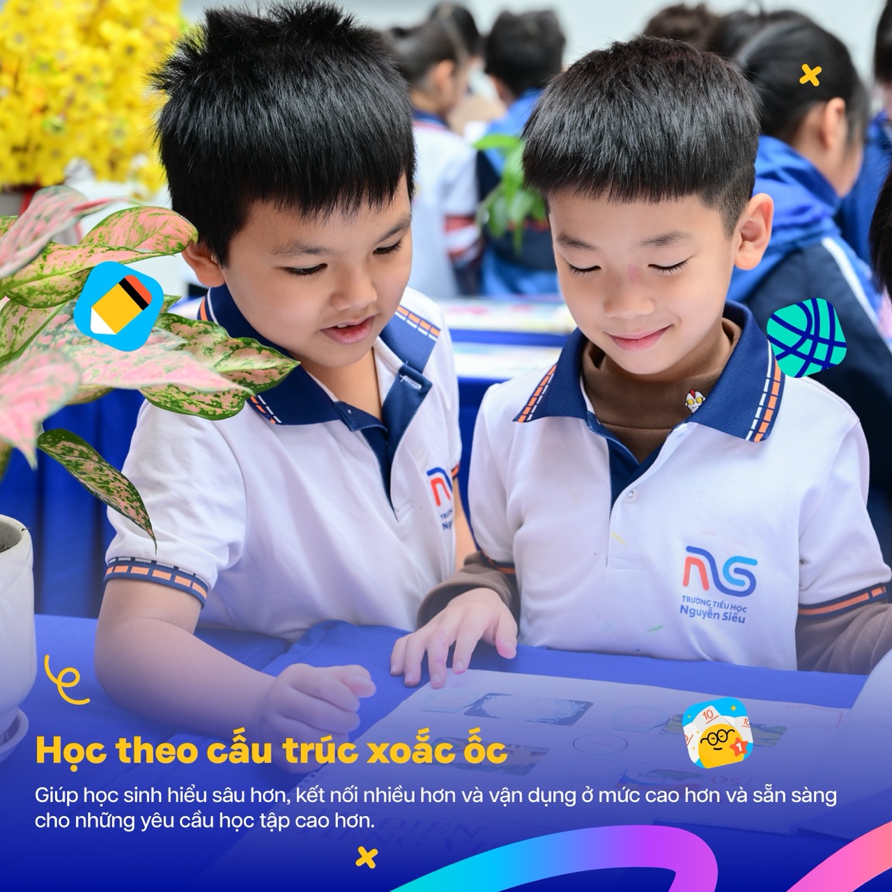 Các con được học như thế nào?