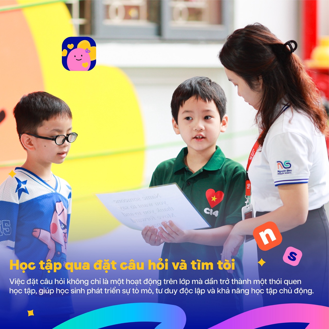 Các con được học như thế nào?